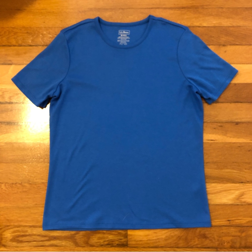 Blue LL Bean T Med